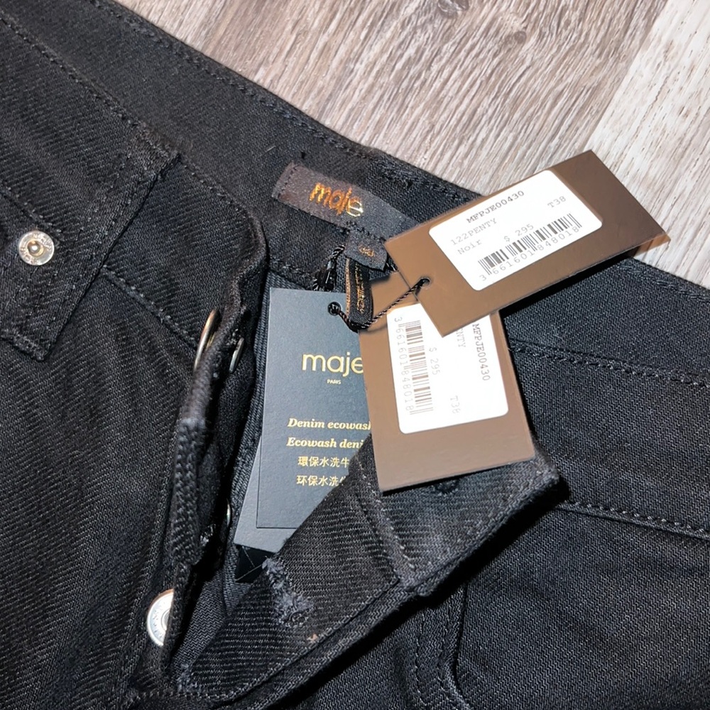 MAJE BLACK JEANS